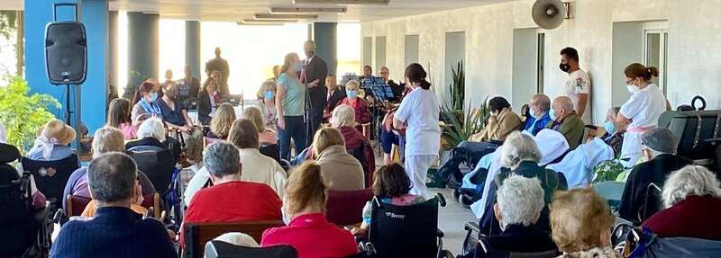 Actividad de este martes en la Residencia de Taliarte/TA.